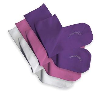 SmartKnitKIDS Sensory-Friendly Sensitivity Seamless Socks Pink Purple Girls