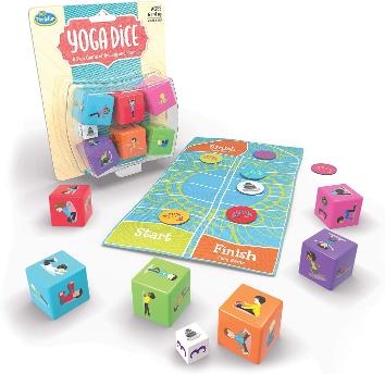 ThinkFun Yoga Dice Game for Boys and Girls Ages 6 and Up