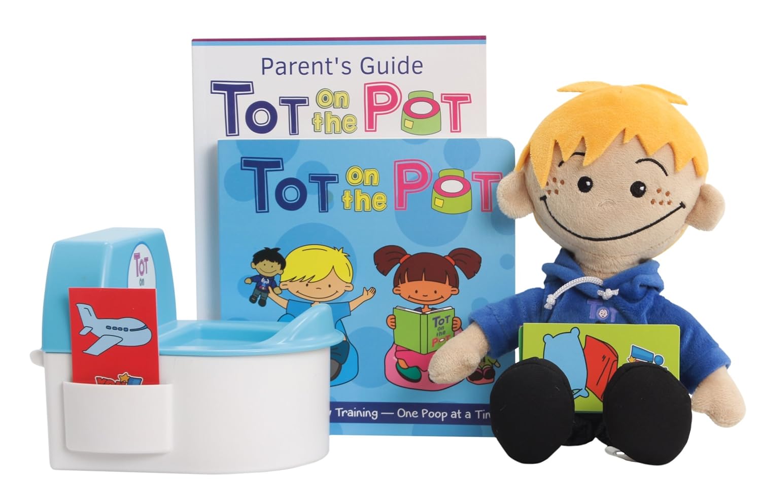 Tot on the Pot is an all-inclusive, play-based potty training system