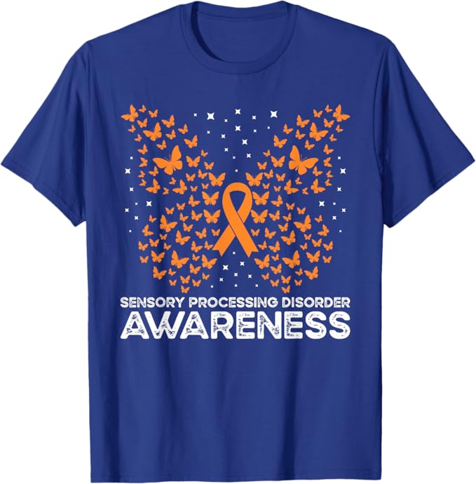 Butterfly Sensory Processing Disorder Awareness T-Shirt