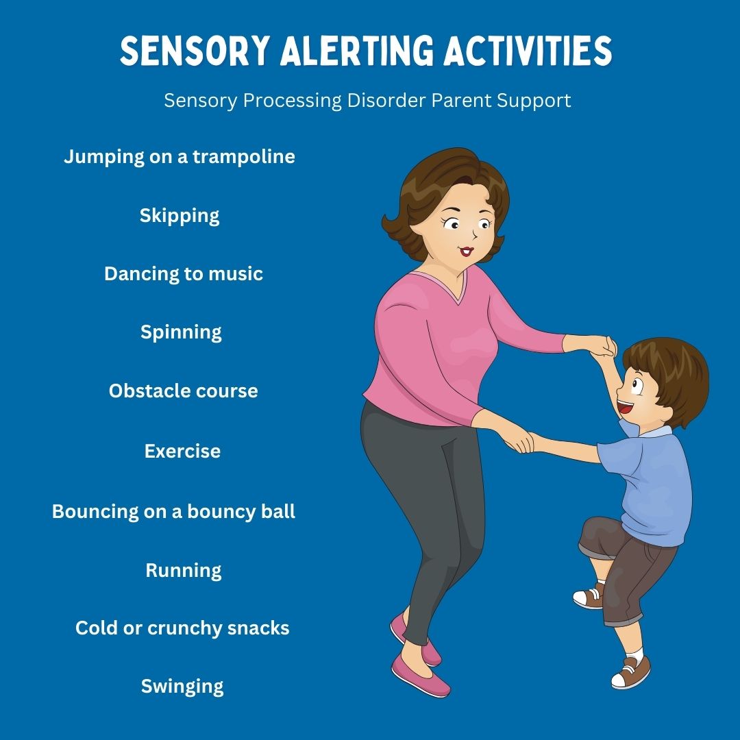 Alerting sensory activities regulation dysregulation sensory processing disorder sensory activities self-regulation sensory regulation