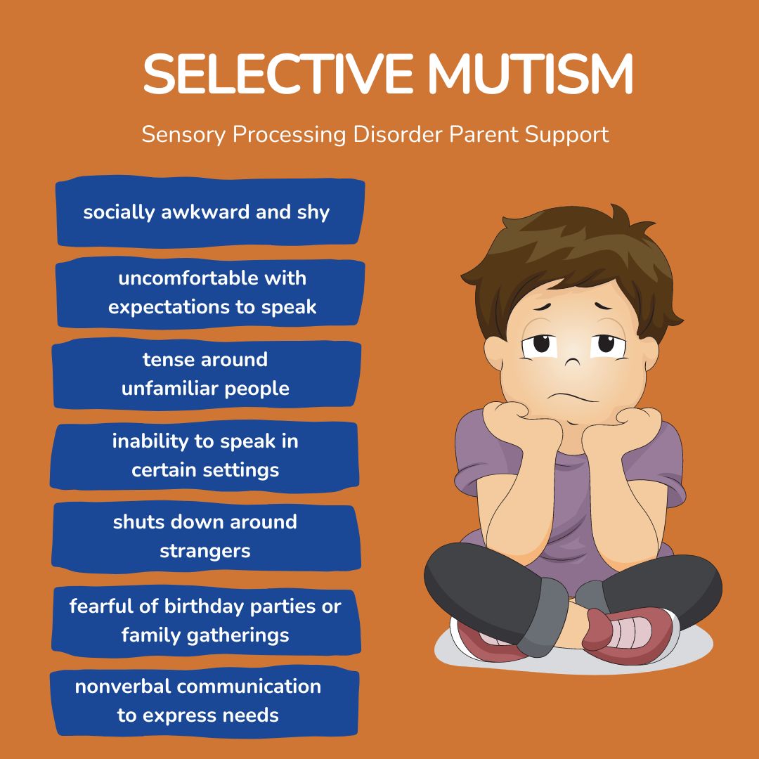 anxious child who has Selective Mutism