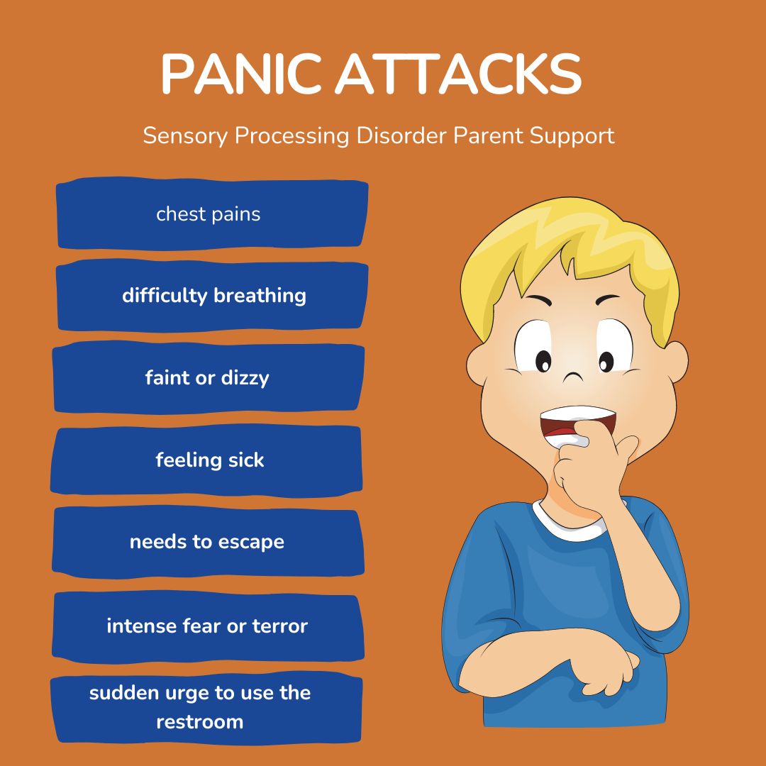 anxious child having a panic attack panic attacks