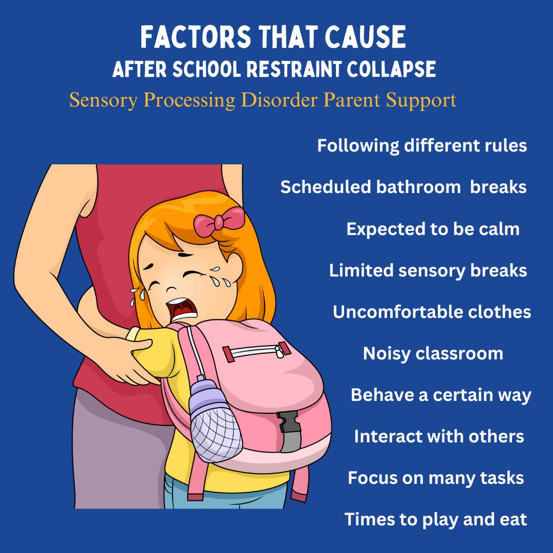 Factors That Cause After School Restraint Collapse  sensory processing disorder