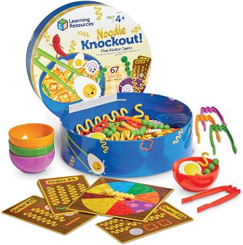 Learning Resources Noodle Knockout! Fine Motor Game, Toddler Fine Motor Skills
