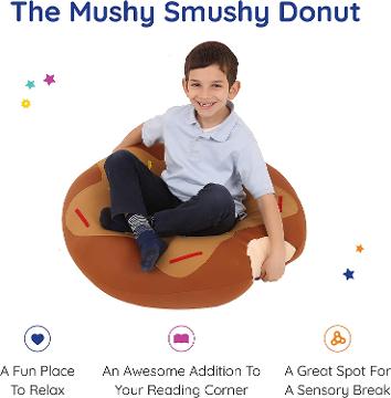 Fun and Function - Mushy Smushy Donut - Versatile & Plush Seating