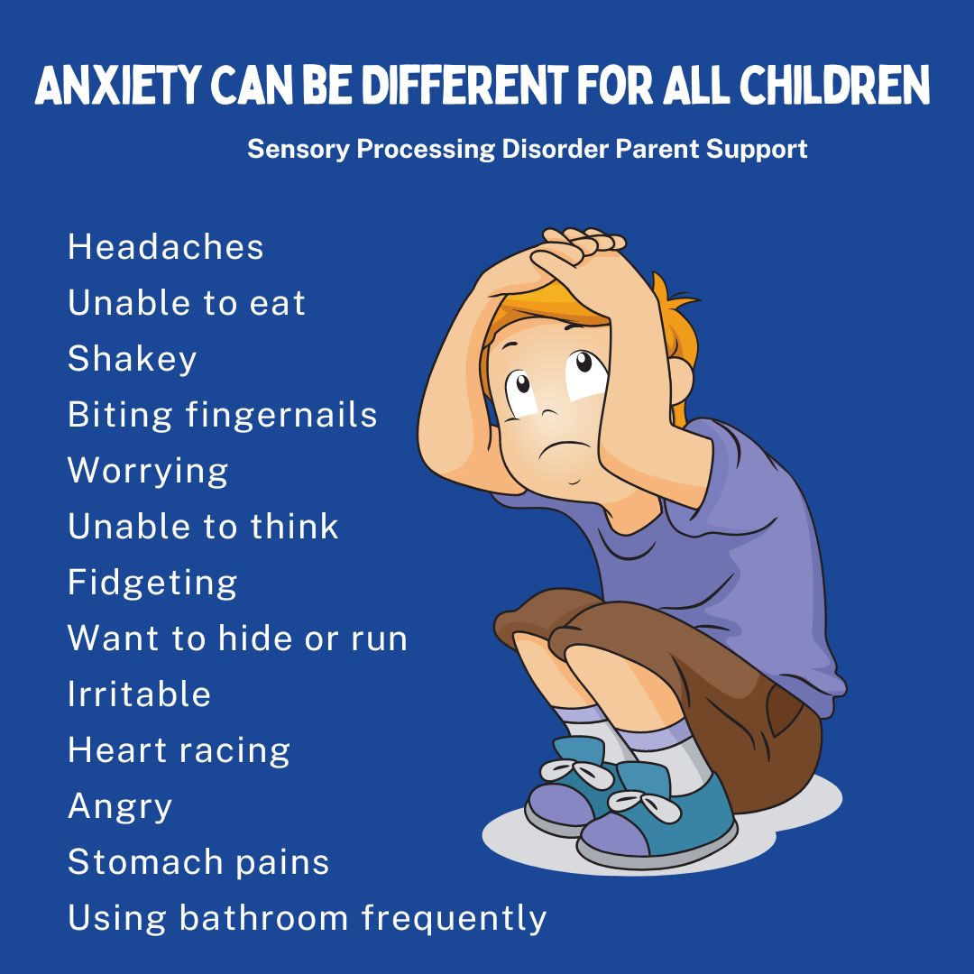 Anxiety Can be Different For All children