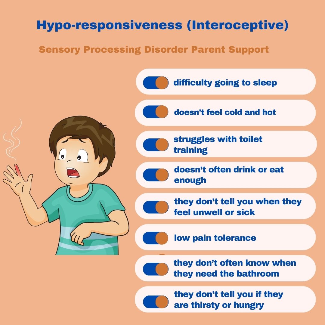 Sensory Processing Disorder Symptoms Checklist Hypo-responsiveness (Interoceptive)  boy burning finger sensory processing disorder symptoms