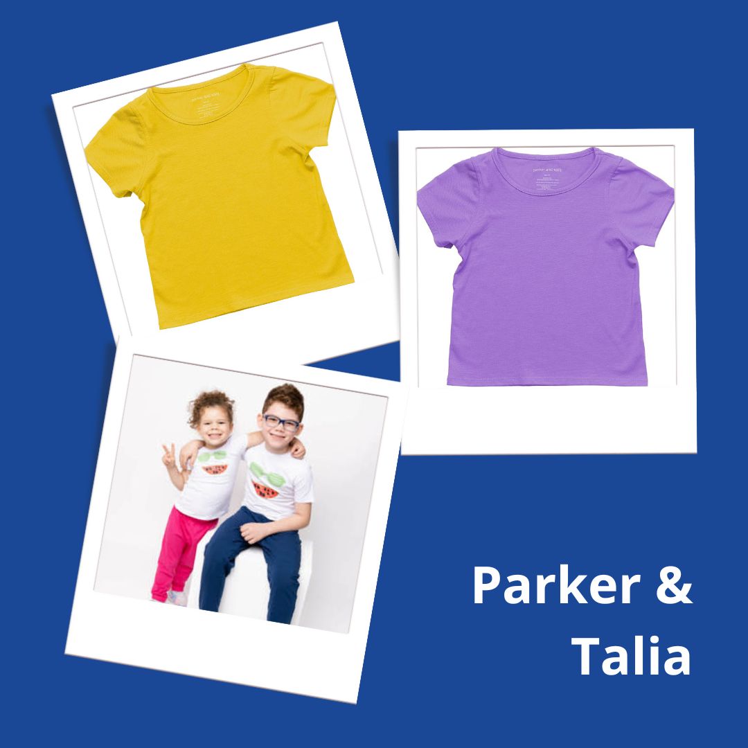 sensory friendly shirts parker and talia