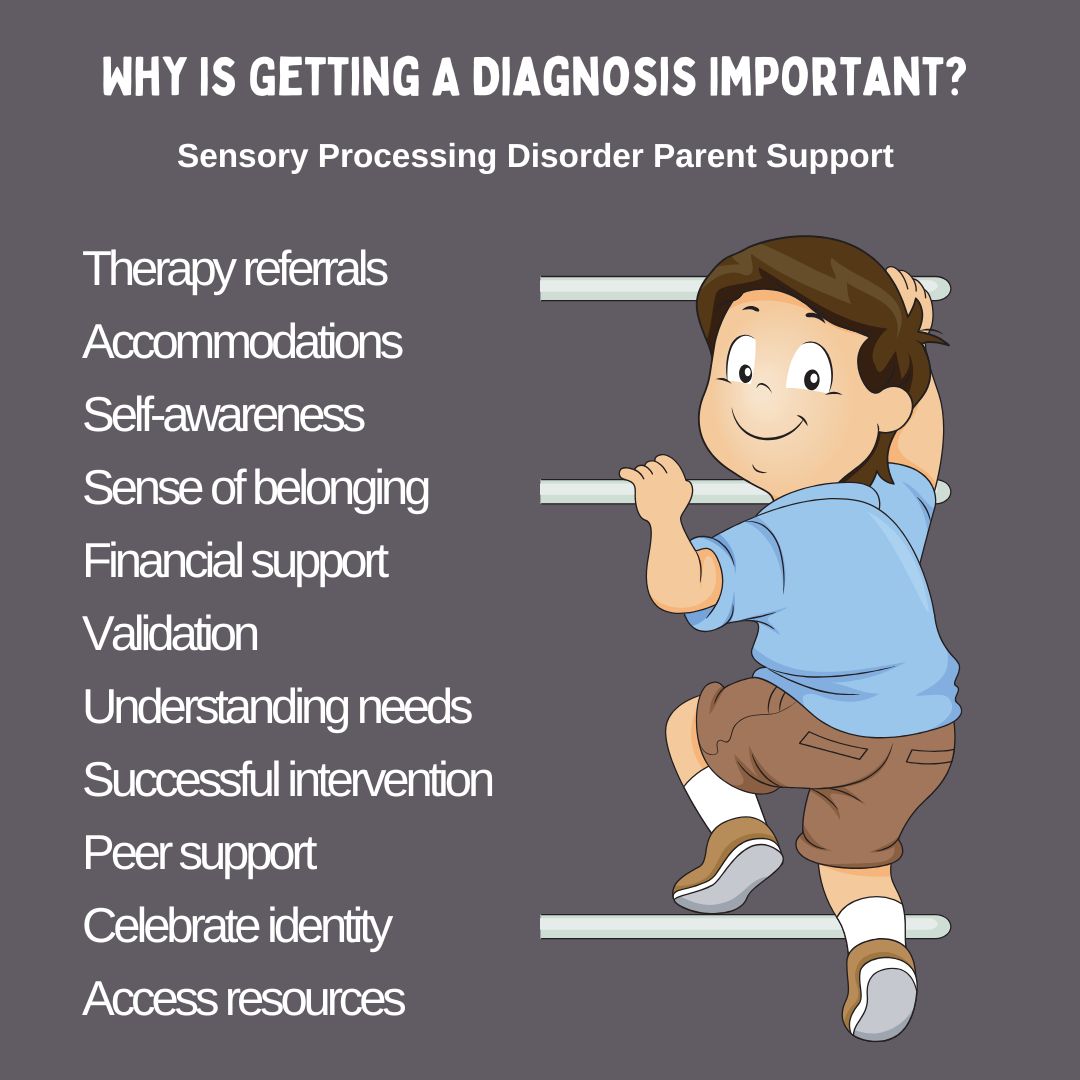 Why Is Getting A Diagnosis Important?  Sensory Processing Disorder