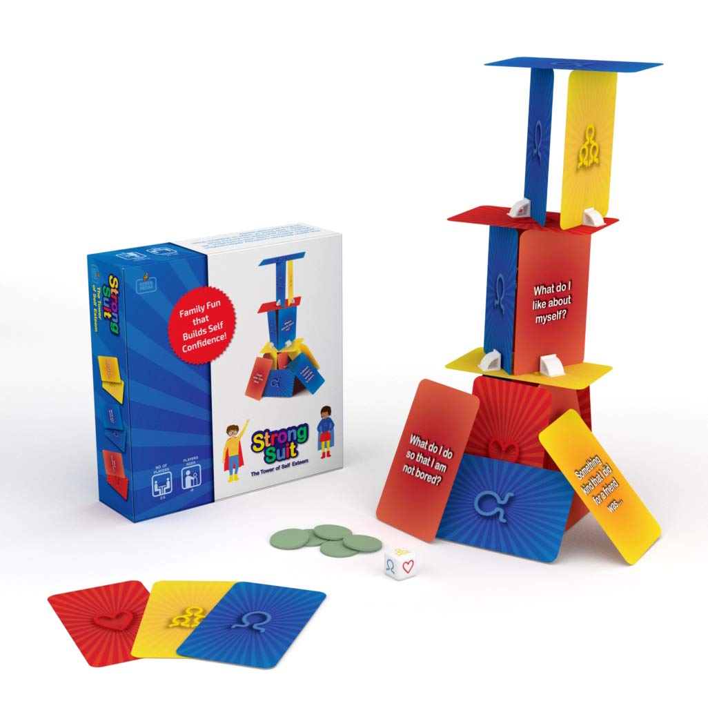 StrongSuit - The Tower of Self Esteem, Therapy Card Game for Kids
