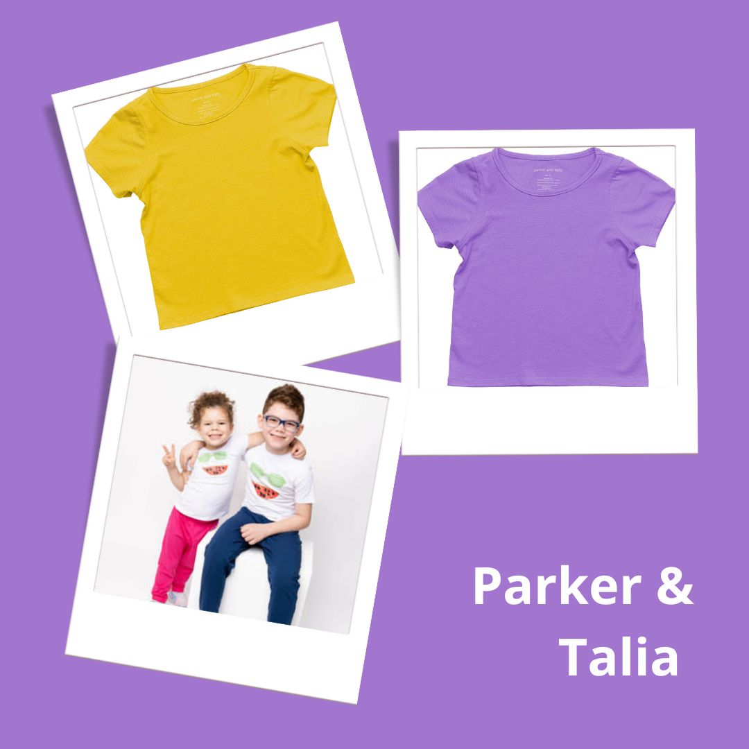 sensory friendly shirts parker and talia