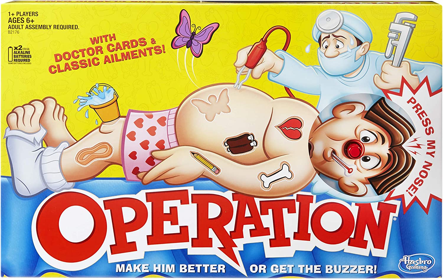 Classic Operation Game Fine Motor Activity For Kids
