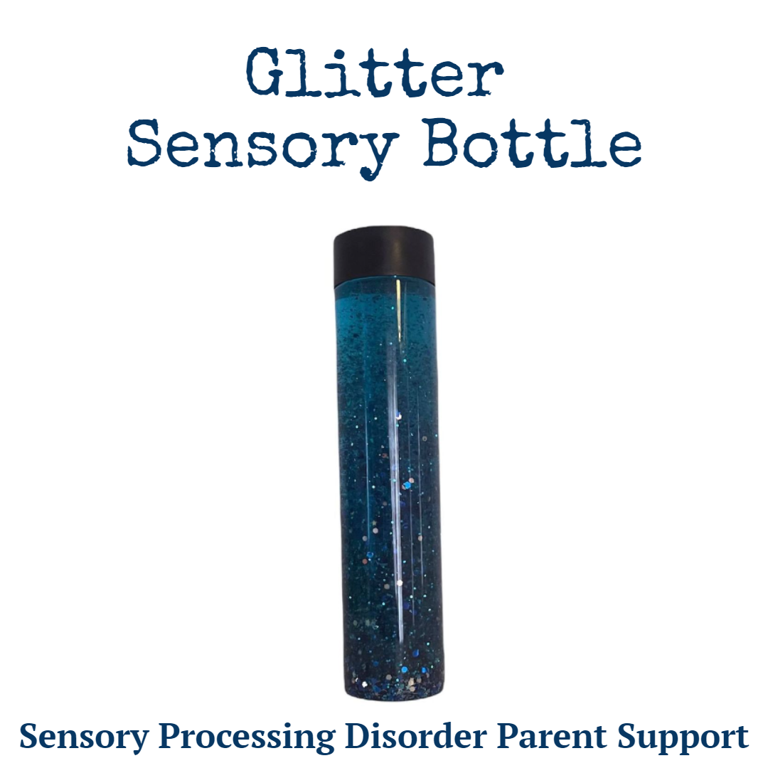 Glitter Sensory calming Bottle sensory processing disorder