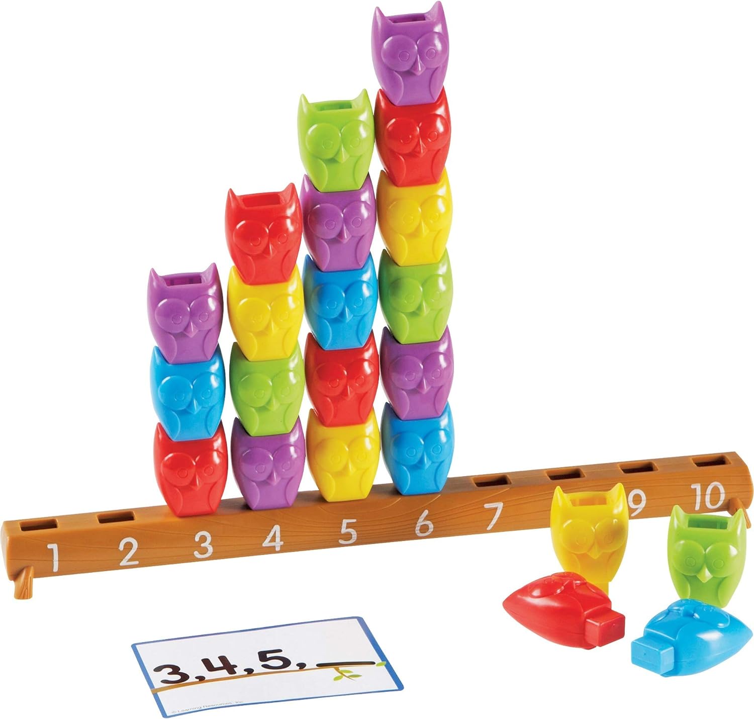 Learning Resources 1-10 Counting Owls Activity Set, Fine Motor Toy