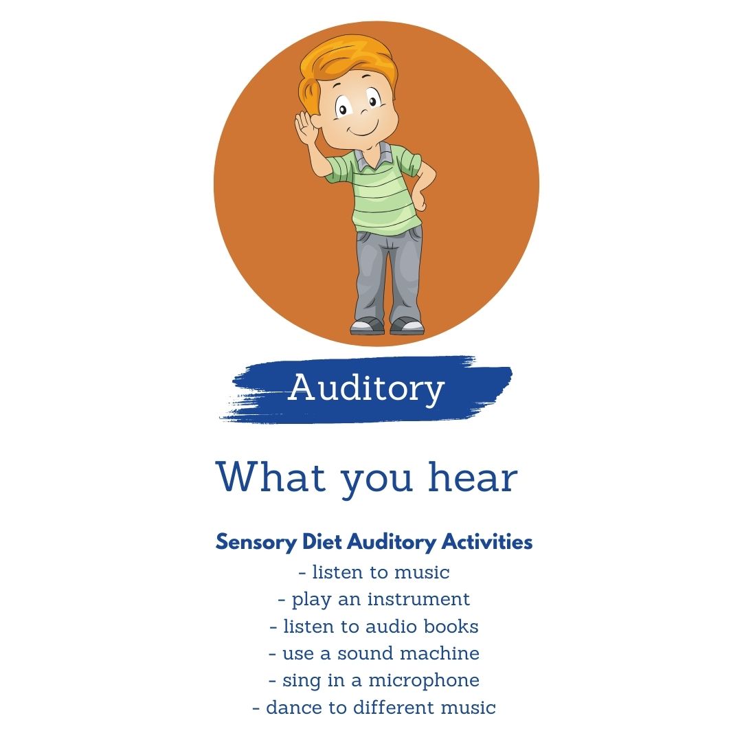 auditory hearing Sensory Processing Disorder Five Senses Sensory Systems sensory processing