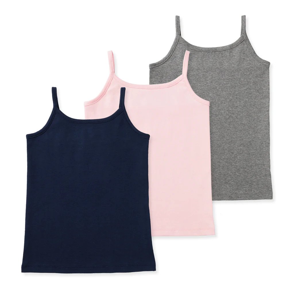 Lucky & Me Gracie Girls Organic Cotton Camisoles