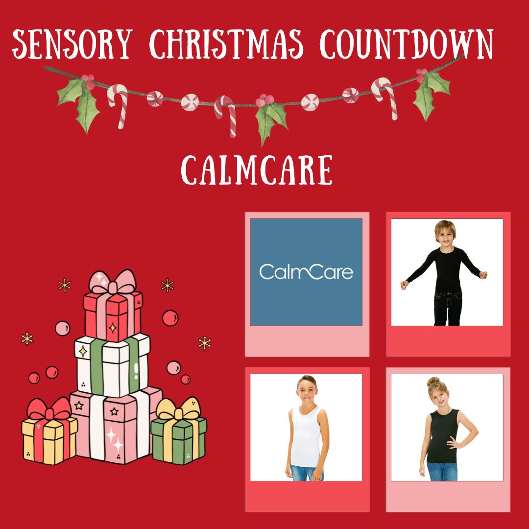Sensory Christmas COUNTDOWN CalmCare Sensory Processing Disorder Parent Support Holidays Gift Ideas Christmas
