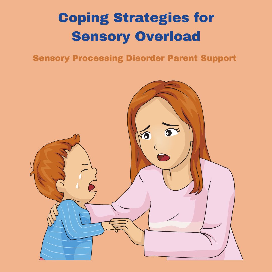 coping strategies for sensory overload mom comforting child when they are having a sensory meltdown