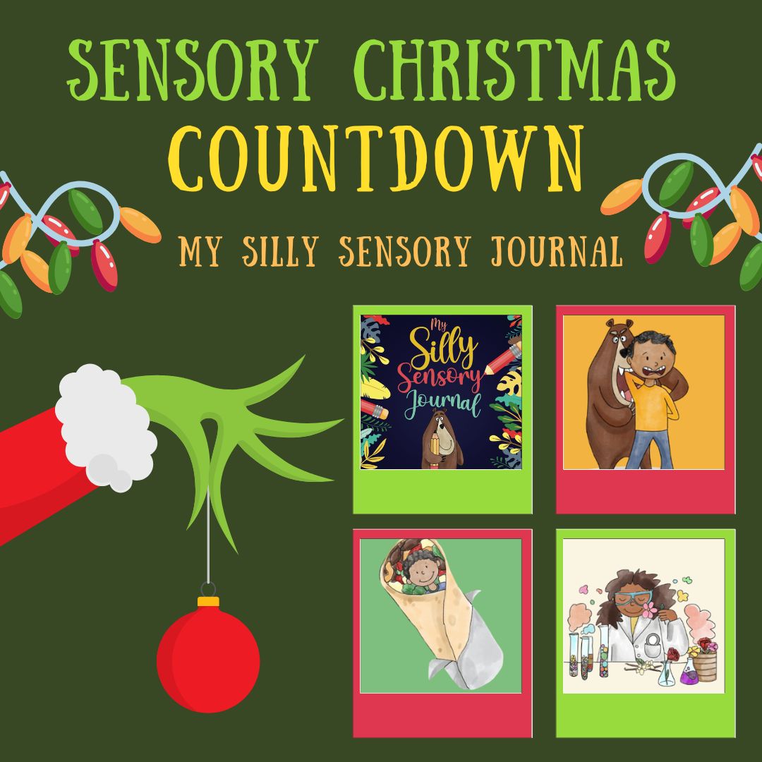 Sensory Christmas COUNTDOWN My Silly Sensory Journal Sensory Processing Disorder Parent Support Holidays Gift Ideas Christmas