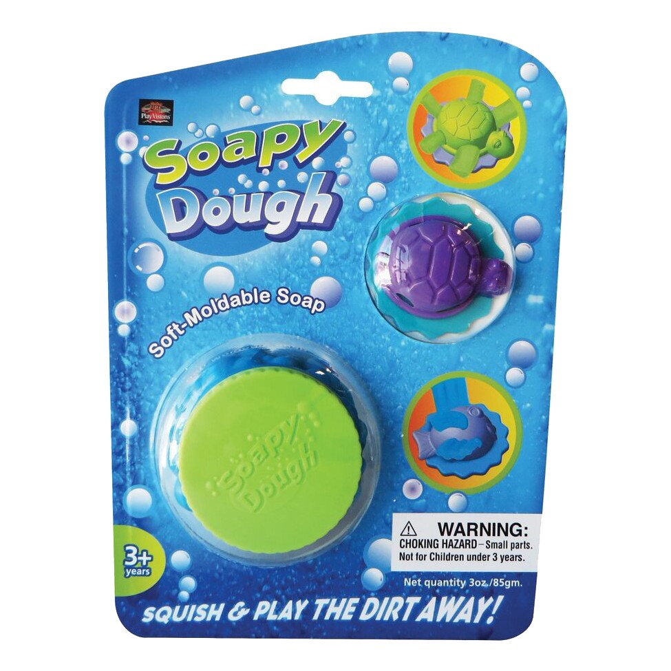 Soapy Play Dough sensory processing disorder bathing