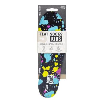 Paint Splatter Flat socks for kids