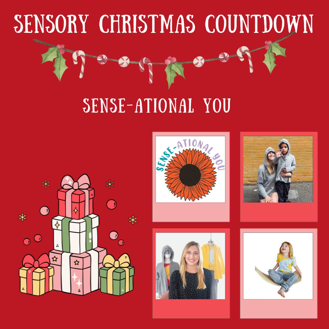 Sense-ational you Sensory Christmas COUNTDOWN Gummy Chic Sensory Processing Disorder Parent Support Holidays Gift Ideas Christmas