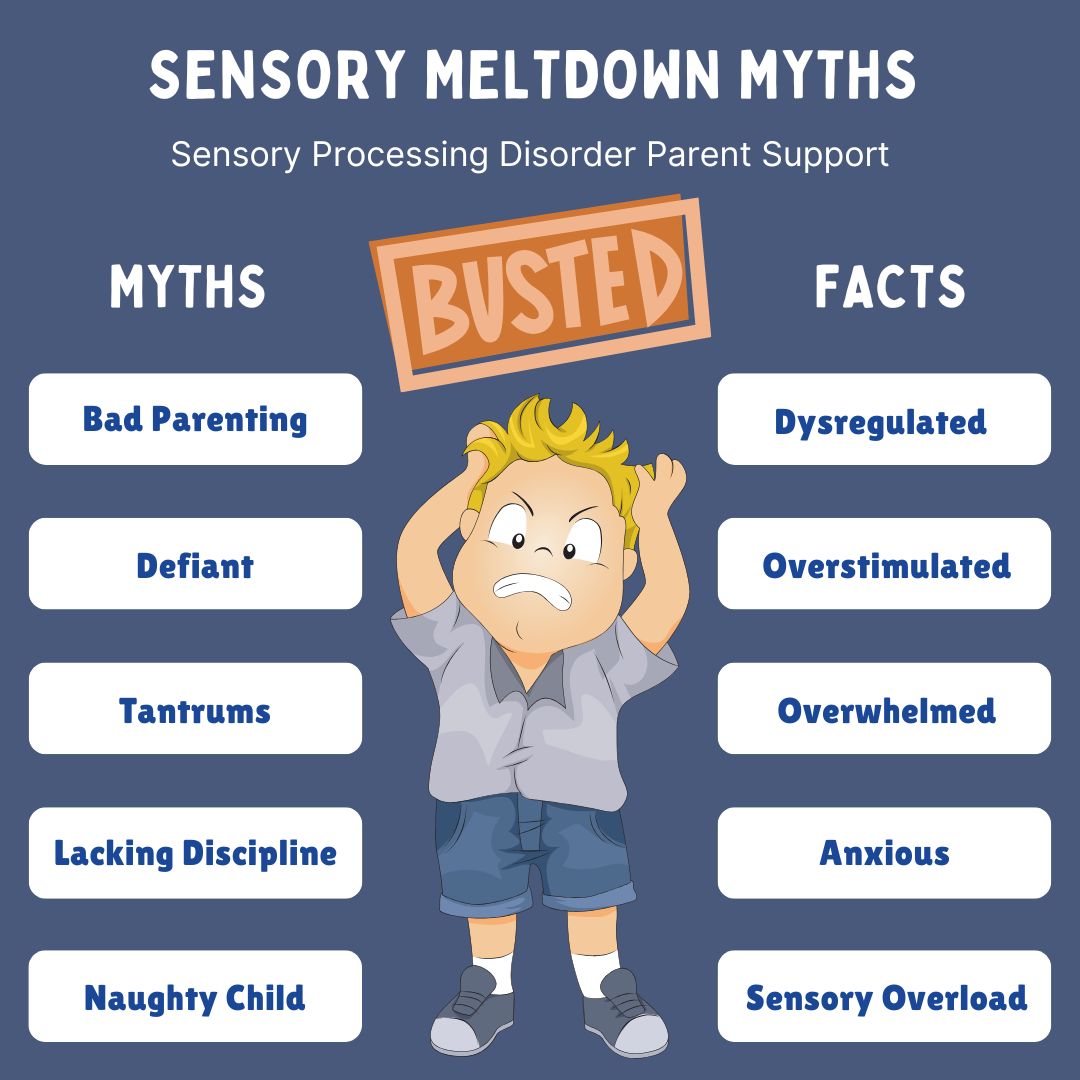 myths facts sensory processing sensory meltdowns boy having a sensory meltdown