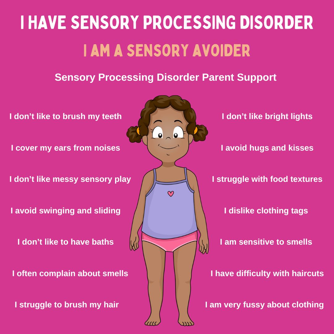 I Have Sensory Processing Disorder, I am a sensory avoider!