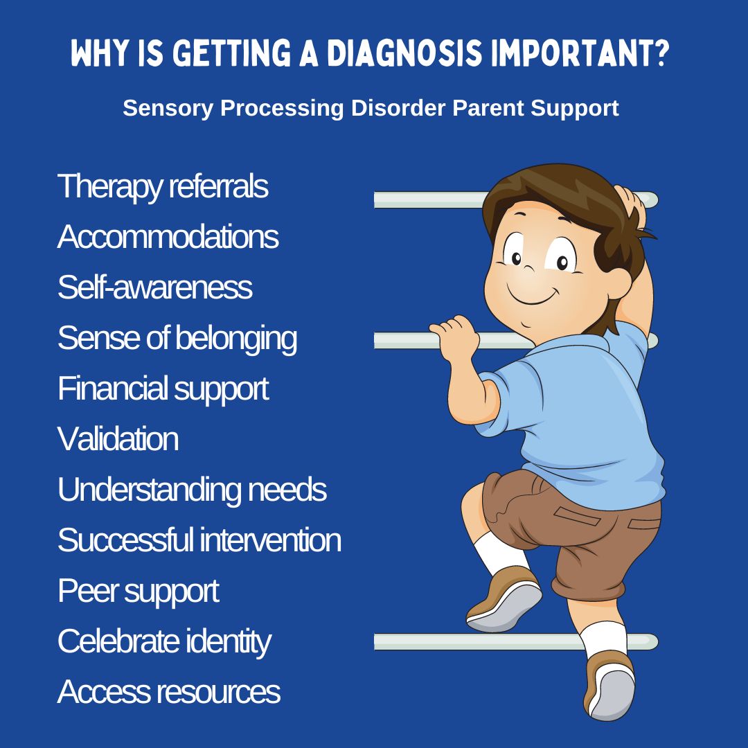 Why Is Getting A Diagnosis Important?  Sensory Processing Disorder