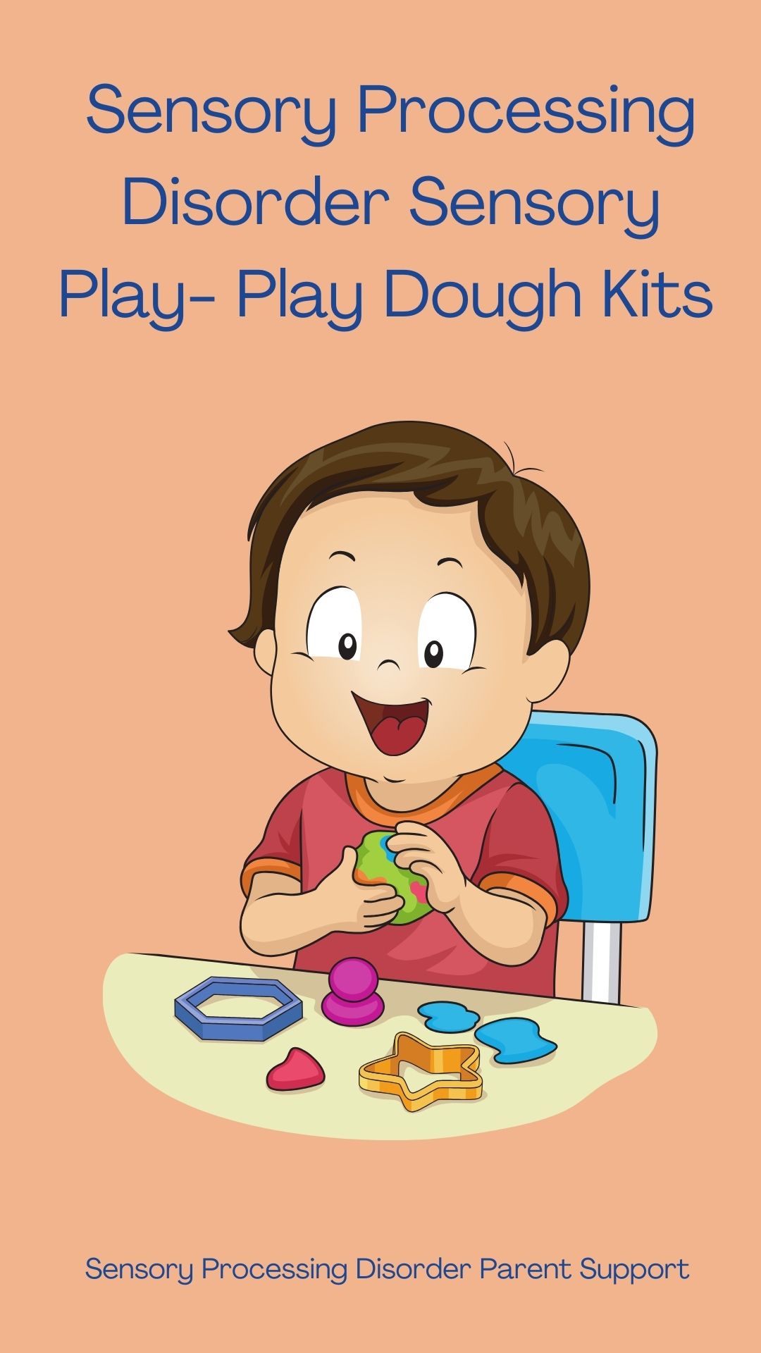 Sensory Processing Disorder Sensory Play- Play Dough Kits