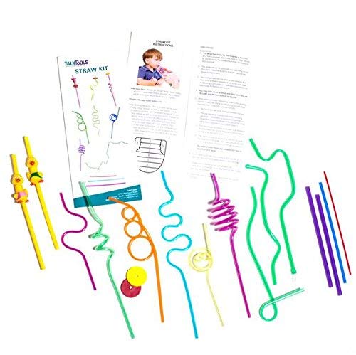 TalkTools Sensory Oral Motor Straw Therapy Kit