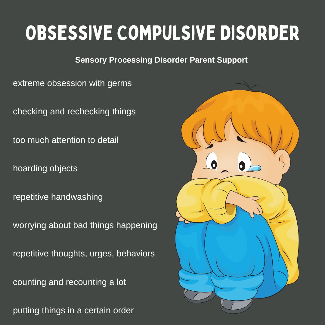 anxious child who has Obsessive Compulsive Disorder