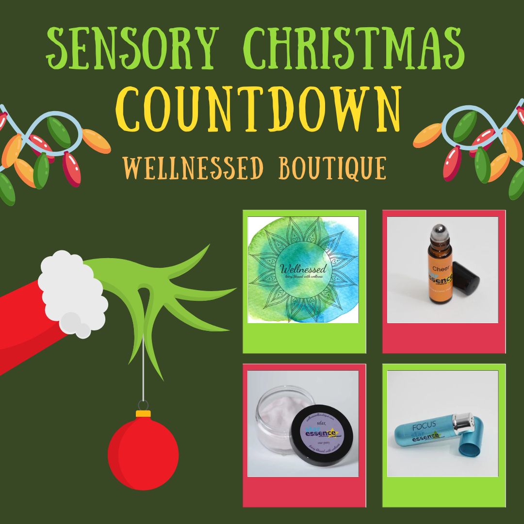 Sensory Christmas COUNTDOWN Wellnessed Boutique Sensory Processing Disorder Parent Support Holidays Gift Ideas Christmas