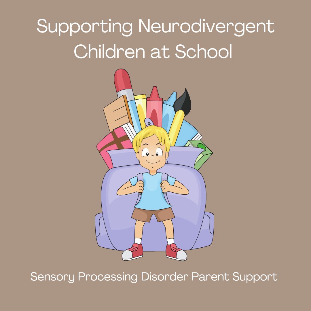 Sensory Processing Disorder Supporting Neurodivergent Children at School  NEW Top Banner