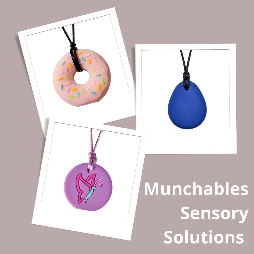 Munchables photos of chewelry Sensory Processing Disorder Sensory Diet Toys Equipment Tools