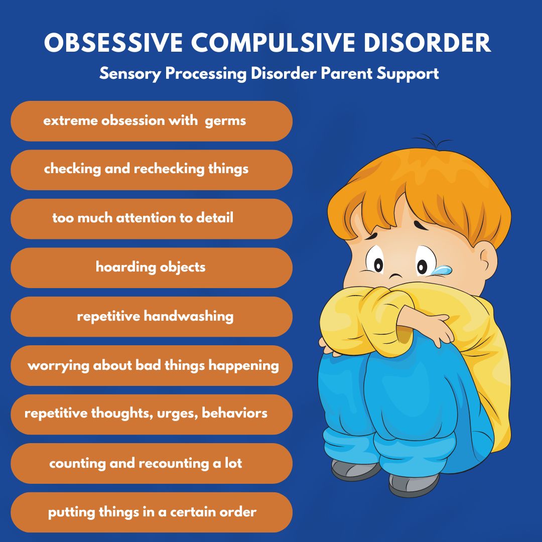 anxious child who has Obsessive Compulsive Disorder