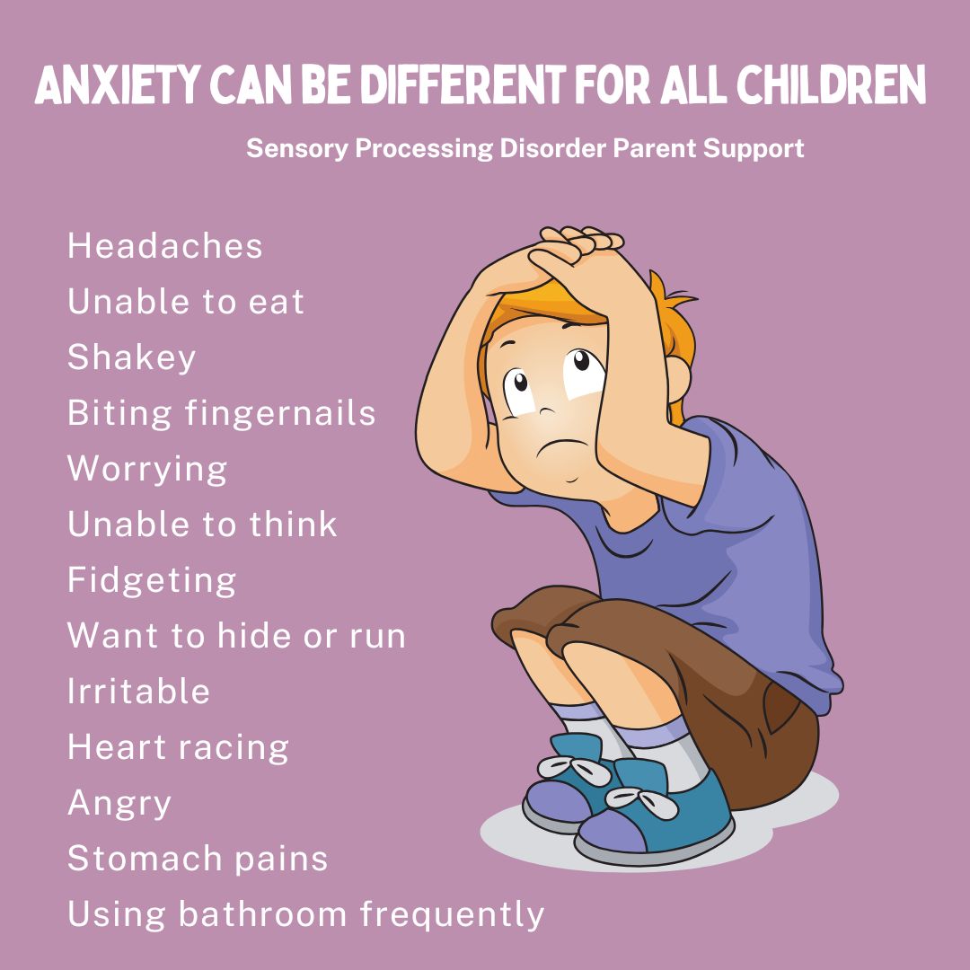 Anxiety Can be Different For All children