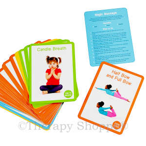 Therapy Shoppe Yoga Cards for Kids NEW!  Wonderful deck of 50