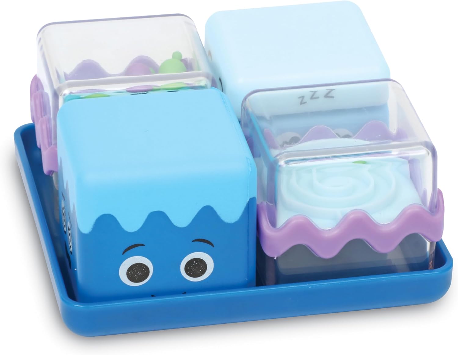 Learning Resources Cool Down Cubes Sensory Fidget Set for Kids Ages 4+, Social Emotional Learning Toys for Kids,Calm Down Corner,Stocking Stuffers for Kids