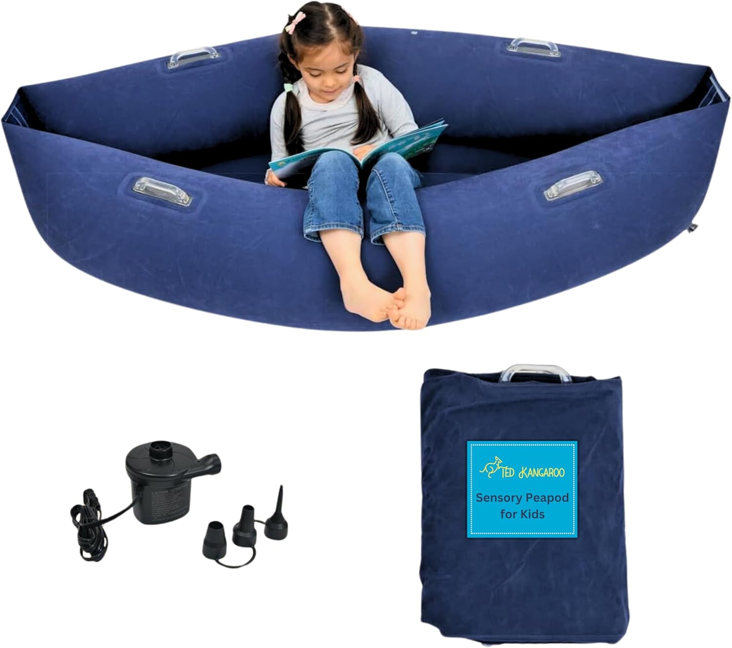 Sensory Chair for Kids — Inflatable Peapod for Children