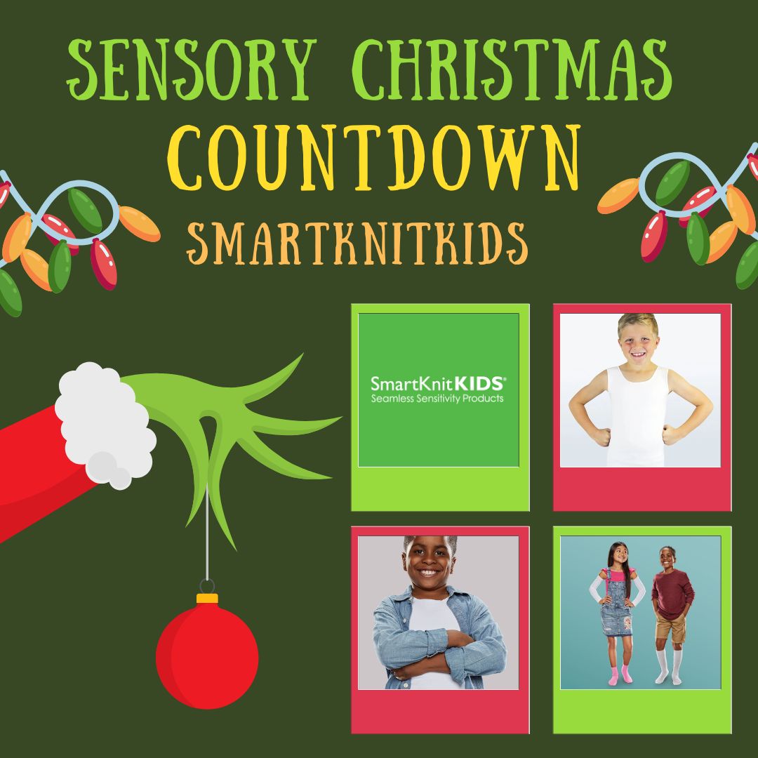 Sensory Christmas COUNTDOWN SmartKnitKIDS Sensory Processing Disorder Parent Support Holidays Gift Ideas Christmas