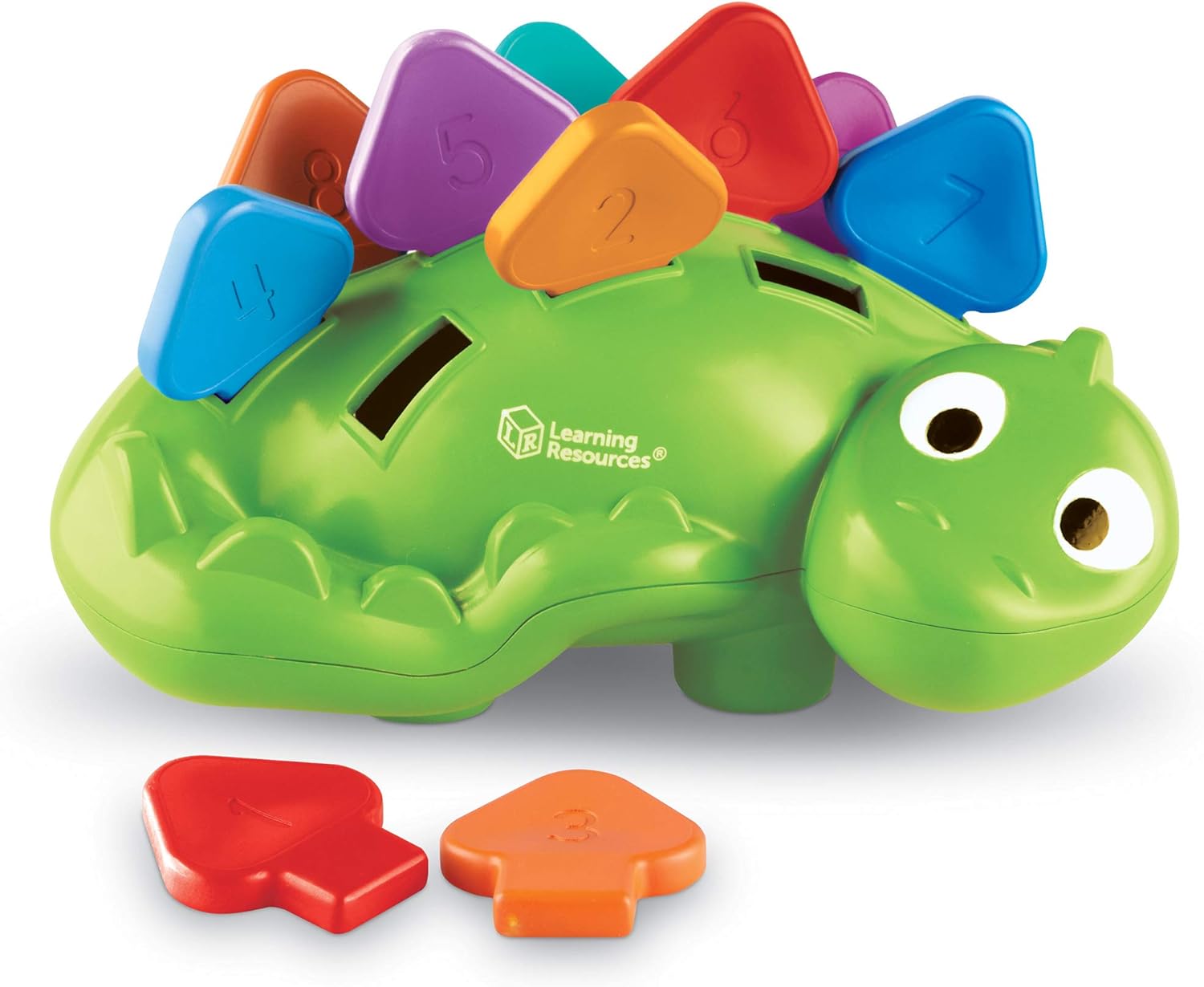 Learning Resources Steggy the Fine Motor Dino, Montessori Toys, Color Recognition, Developmental Toys, Fine Motor Toy