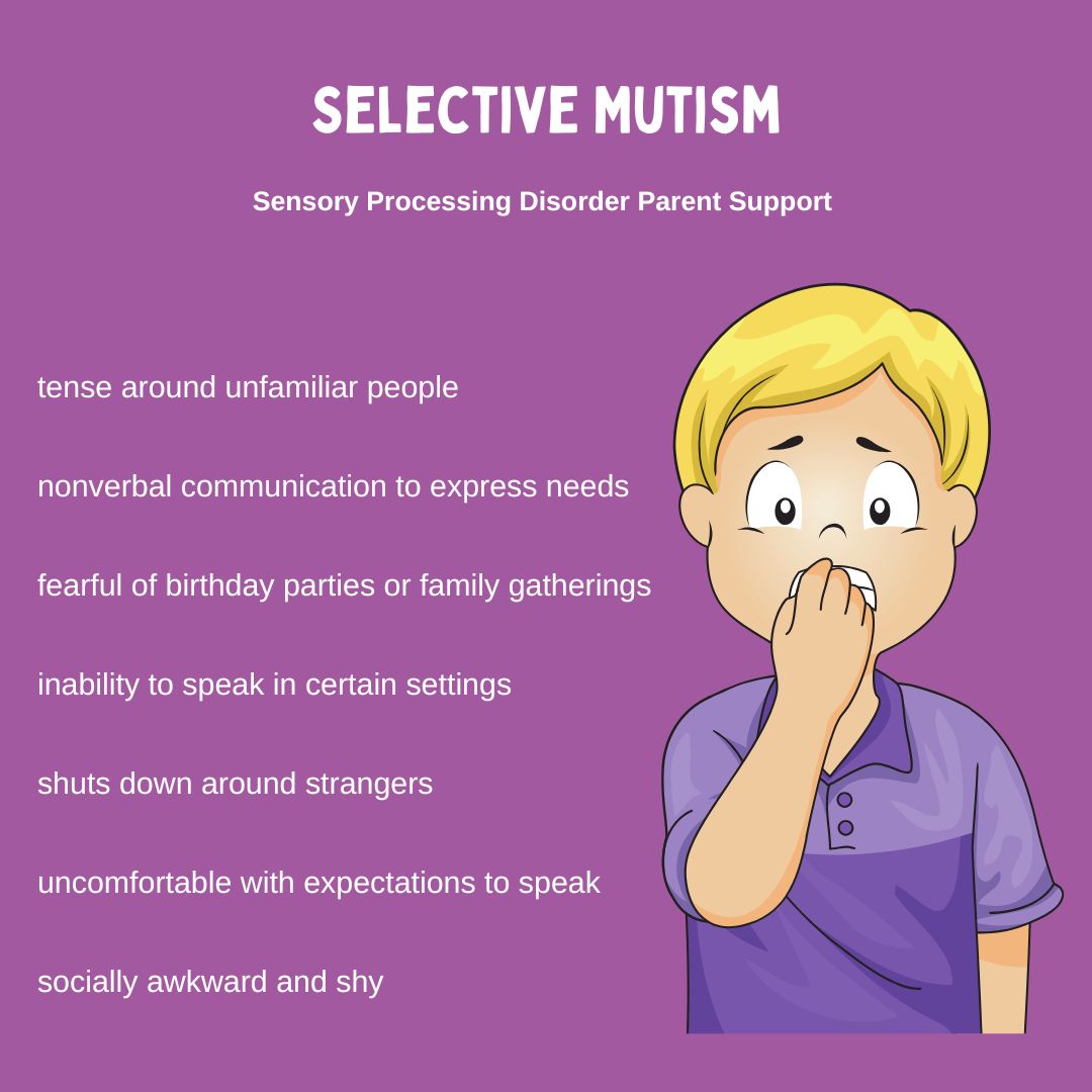 anxious child who has Selective Mutism