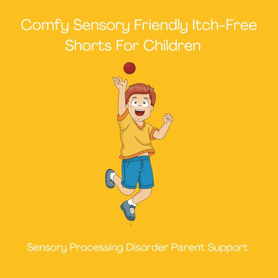 Comfy Sensory Friendly Itch-Free Shorts For Children