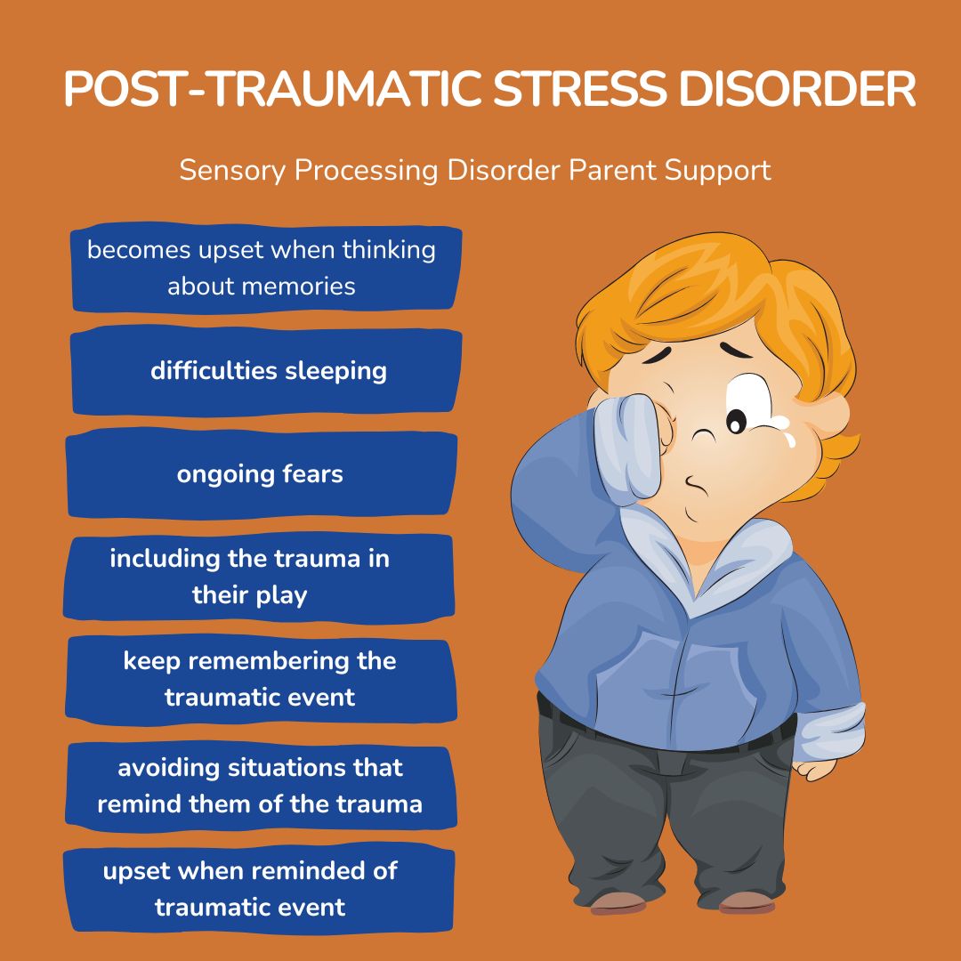 child crying with Post-Traumatic Stress Disorder