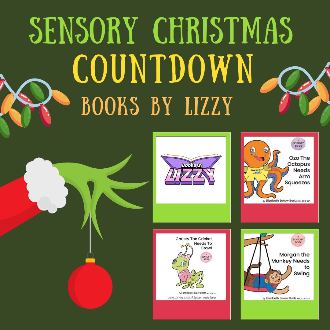 Sensory Christmas COUNTDOWN Books By Lizzy Sensory Processing Disorder Parent Support Holidays Gift Ideas Christmas