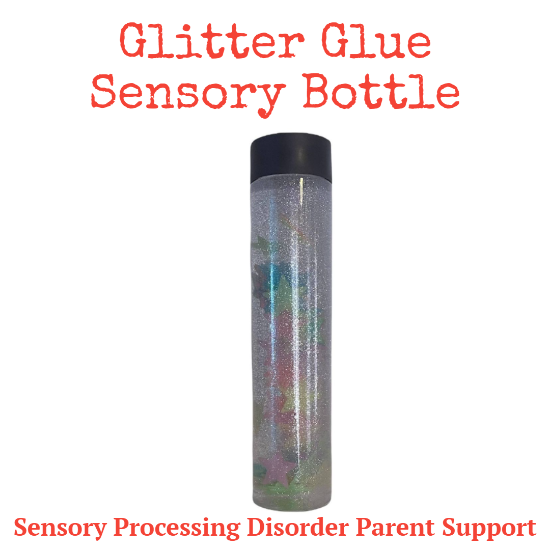 glitter glue calming Bottle sensory processing disorder