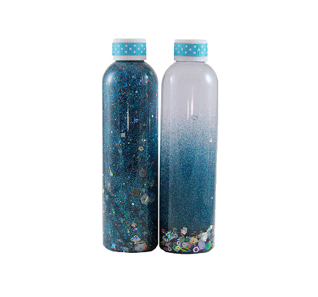 Calming Bottle - Pool Party Blue - 8oz (Fidget/Time-Out Bottle) Calming Bottles from The Calm Mom are an original away to gain some calm back in your life.