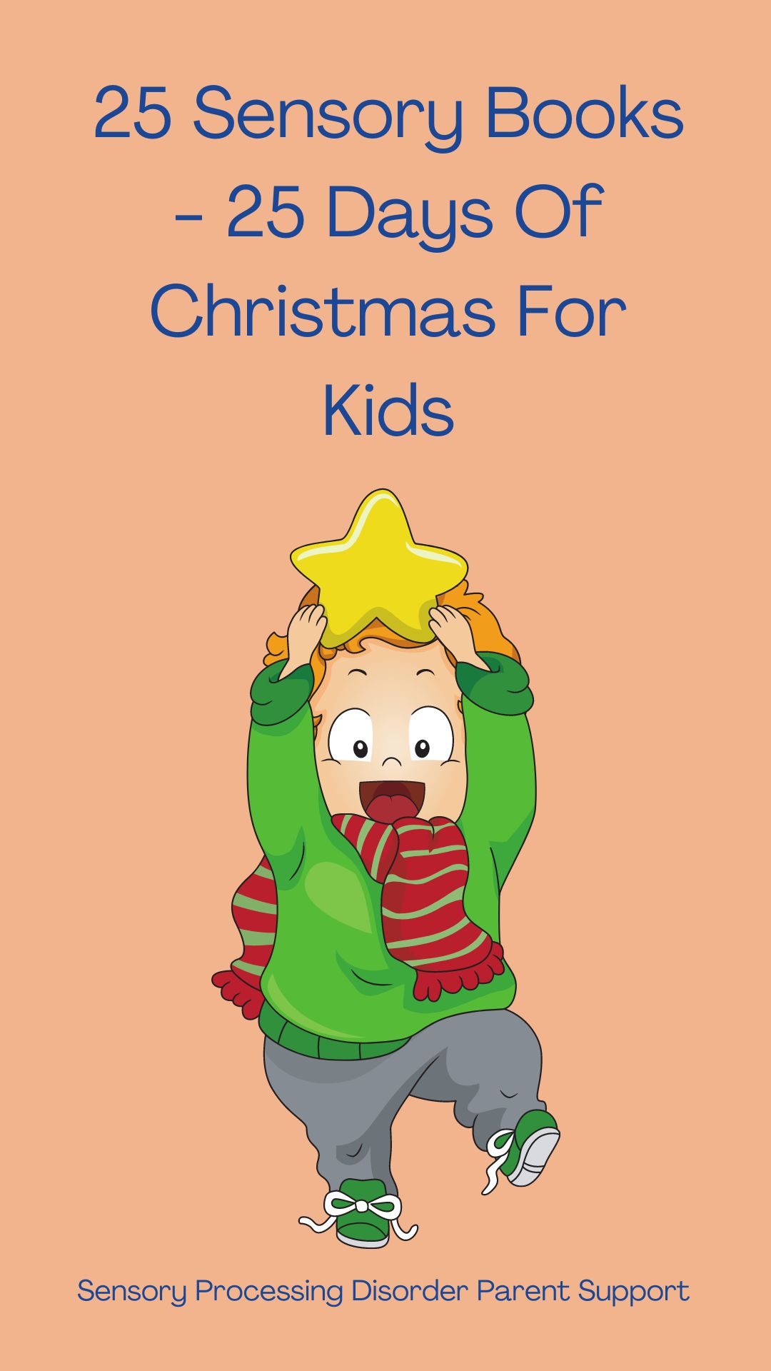 25 Sensory Books  - 25 Days Of Christmas For Kids